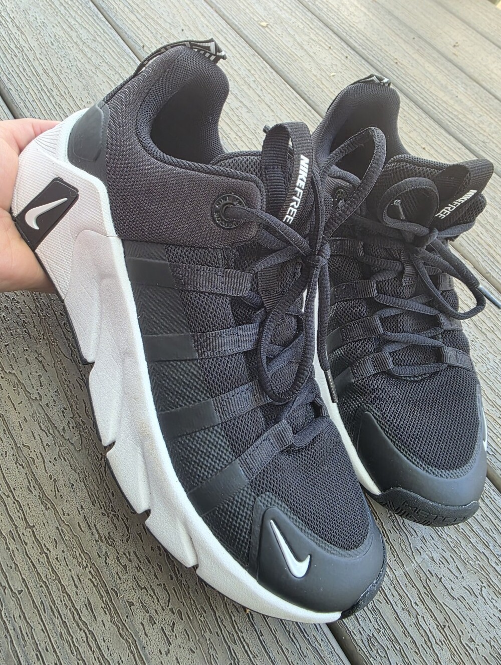 Nike Metcon 7 Black White Training Sneakers - Women's Size 9 - Like New